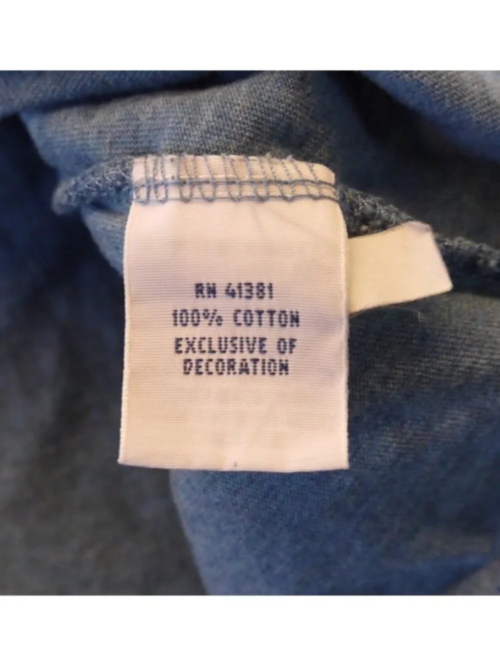 Polo Ralph Lauren blue 100% cotton V neck T Shirt Men's size M